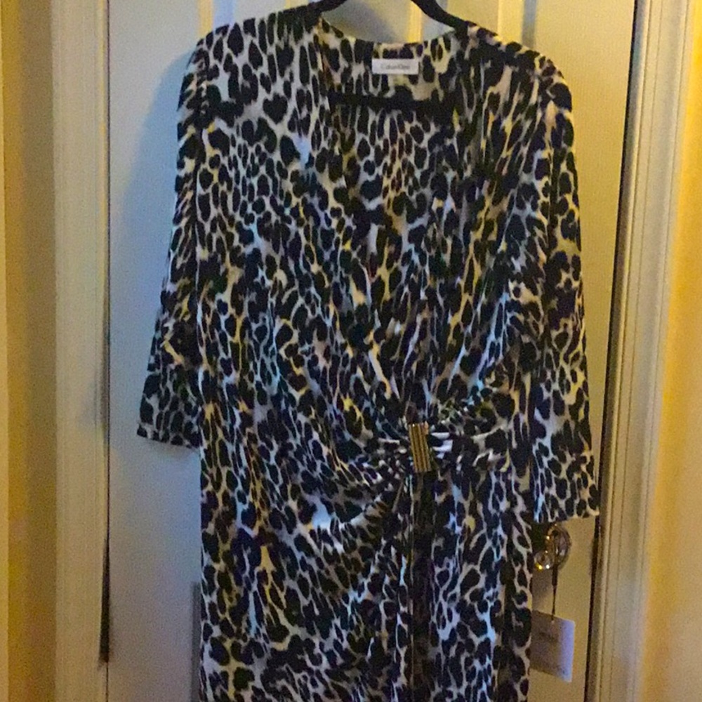 Leopard print dress